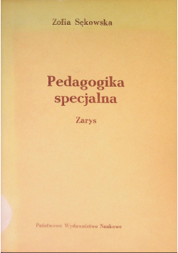 Pedagogika specjalna