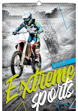 Kalendarz 2020 Wieloplanszowy Extreme sports