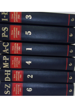 Nowa encyklopedia powszechna Tom od 1 do 6