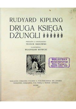 Druga księga dżungli 1903 r.