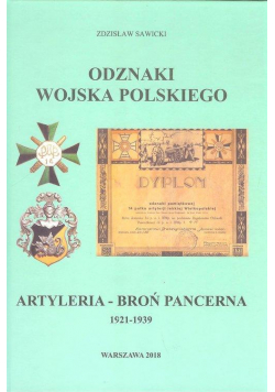 Odznaki Wojska Polskiego. Artyleria -Broń pancerna