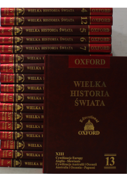 Wielka Historia Świata Oxford 18 tomów