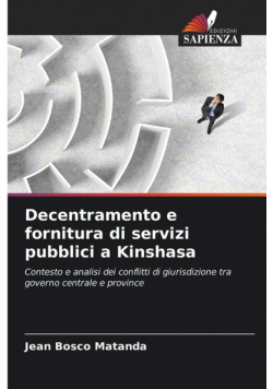 Decentramento e fornitura di servizi pubblici a Kinshasa