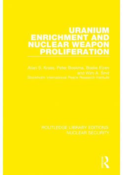 Uranium Enrichment and Nuclear Weapon Proliferation