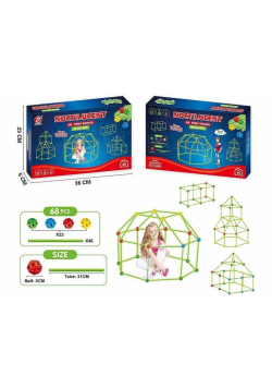 Klocki konstrukcyjne - rurki fluorescencyjne