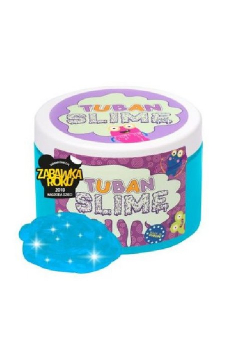 Tuban Super Slime brokat neon niebieski 0,5 kg