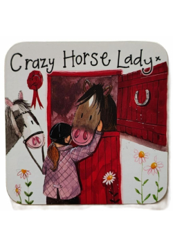 Podkładka pod kubek C244 Koniara Crazy Horse Lady