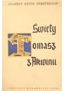 Święty Tomasz z Akwinu