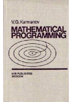 Mathematical Programming