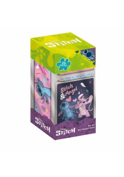 Kolorowanka z piórnikiem Lilo and Stitch