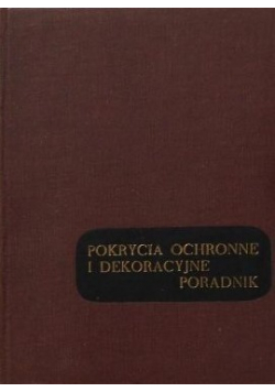 Pokrycia ochronne i dekoracyjne  Poradnik