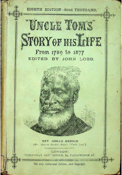Uncle toms Story of the life