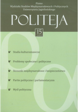 Politeja 15 1/2011