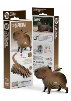 Kapibara Gryzoń Eugy. Eko Układanka 3D