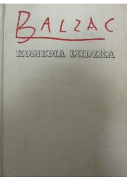 Komedia ludzka VII