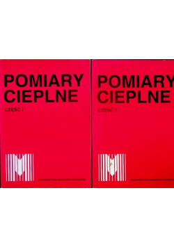 Pomiary cieplne Część I i II