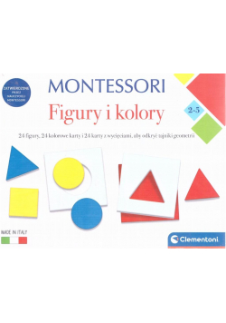 Montessori Figury i kolory