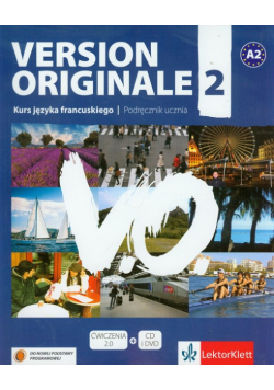 Version Originale 2 podręcznik + CD + DVD