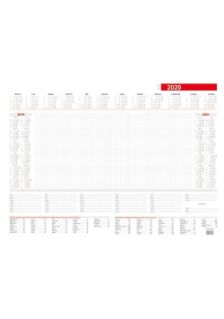 Kalendarz 2021 Biuwar B3 Mały (30kart)