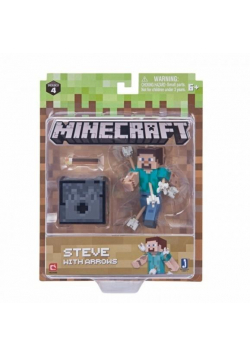 Minecraft Steve ze strzałami