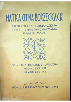 Matka Celina Borzęcka 1933 r