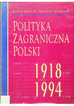 Polityka zagraniczna Polski 1918 1994