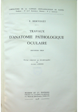 Travaux D anatomie Pathologique Oculaire