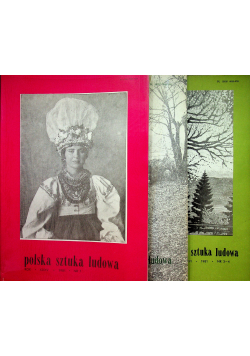 Polska sztuka ludowa rok XXXVI nr 1 2 3 4
