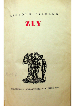 Zły pierwsze wydanie