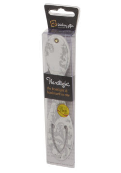 Flexilight White Flowers - Lampka do książki - Kwiaty białe