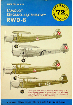 Samolot szkolno łącznikowy RWD 8 Zeszyt