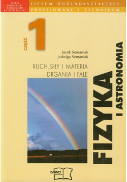 Fizyka i astronomia, część 1: Podręcznik