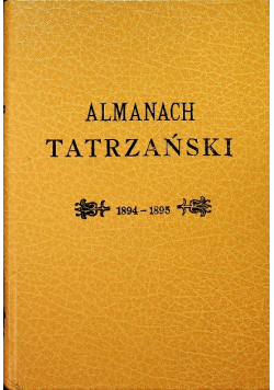 Almanach tatrzański