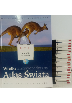 Wielki Encyklopedyczny Atlas Świata 18 tomów