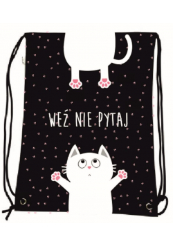 Worek szkolny plecak WR1046 Weź nie pytaj MESIO