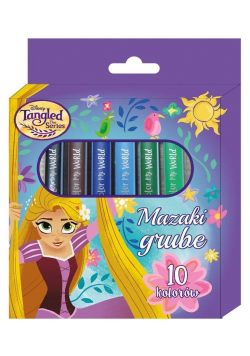 Mazaki grube Princess 10 kolorów