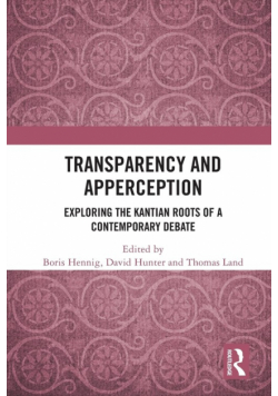 Transparency and Apperception