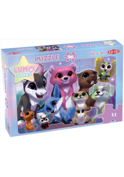 Puzzle Lumo Stars Buddies 56 elementów