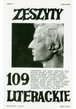Zeszyty Literackie 109 Fryderyk Chopin