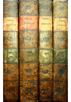 Sniadeckiego Pisma Rozmaite Tom I do IV 1818 r.