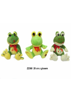 Żaba z głosem 20cm MIX