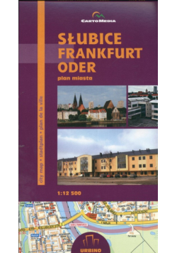 Słubice Frankfurt Oder . Plan miasta 1:12 500