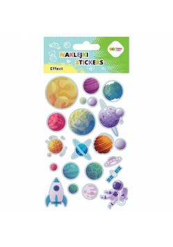 Naklejki Planets 10x20cm HAPPY COLOR