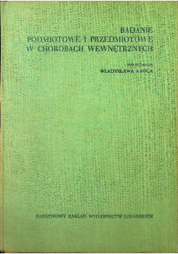 Badanie podmiotowe i przedmiotowe w chorobach wewnętrznych