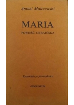 Maria powieść Ukraińska
