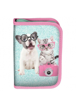 Piórnik bez wyposażenia Studio Pets PTK-001BW PASO