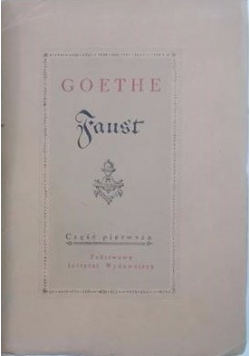 Goethe Faust