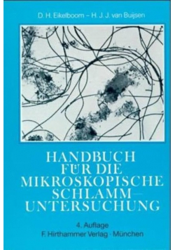Handbuch für die mikroskopische Schlammuntersuchung