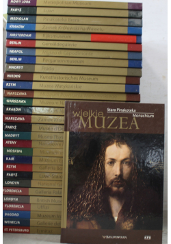 Wielkie muzea zestaw 30 książek