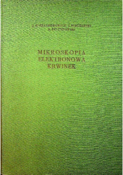 Mikroskopia elektronowa krwinek